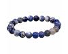 Sodalite Round Bead Bracelet